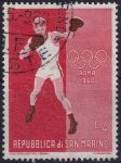 Obrázek k výrobku 48449 - 1960, San Marino, 0648, Letní olymijské hry, Řím (I): Box ✶