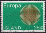 Obrázek k výrobku 48529 - 1970, Island, 0440, Islandské rukopisy ⊙