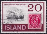 Obrázek k výrobku 48570 - 1973, Island, 0474, 100 let islandských poštovních známek: MiNr. 2, Poštovní doprava ✶✶ 