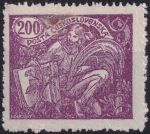 Obrázek k výrobku 48785 - 1920, ČSR I, 0165A, Výplatní známka: Hospodářství a věda ✶✶ o D