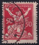 Obrázek k výrobku 48872 - 1920, ČSR I, 0155AVV, Výplatní známka: Osvobozená republika ⊙