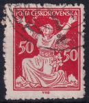 Obrázek k výrobku 48873 - 1920, ČSR I, 0155AVV, Výplatní známka: Osvobozená republika ⊙