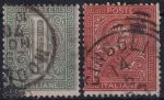 Obrázek k výrobku 48897 - 1863, Itálie, 0016/0022, Výplatní známky: Král Viktor Emanuel II. ⊙