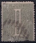 Obrázek k výrobku 48904 - 1863, Itálie, 0023/0024, Výplatní známky: Kresba číslice ⊙