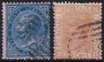 Obrázek k výrobku 48909 - 1863, Itálie, 0016/0022, Výplatní známky: Král Viktor Emanuel II. ⊙