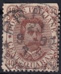 Obrázek k výrobku 48927 - 1889, Itálie, 0050, Výplatní známka: Král Umberto I. ⊙