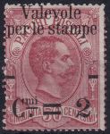 Obrázek k výrobku 48938 - 1890, Itálie, 0062, Novinová známka ✶