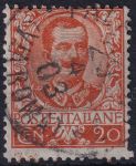 Obrázek k výrobku 48971 - 1901, Itálie, 0077, Výplatní známka: Král Viktor Emanuel III. (série Floreale) ⊙