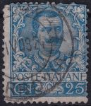 Obrázek k výrobku 48973 - 1901, Itálie, 0078, Výplatní známka: Král Viktor Emanuel III. (série Floreale) ⊙