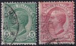 Obrázek k výrobku 48983 - 1906, Itálie, 0088/0089, Výplatní známky: Král Viktor Emanuel III. ⊙