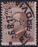 Obrázek k výrobku 48988 - 1906, Itálie, 0088p, Výplatní známka: Král Viktor Emanuel III. ⊙