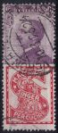Obrázek k výrobku 48992 - 1924, Itálie, 0092R9, Výplatní známka: Král Viktor Emanuel III. ⊙
