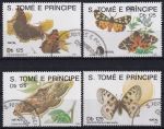 Obrázek k výrobku 49021 - 1990, Svatý Tomáš a Princův ostrov, 1191/1196, Motýli ⊙