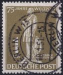 Obrázek k výrobku 49114 - 1949, Berlín, 037, 75 let Světové poštovní unie (UPU) ⊙