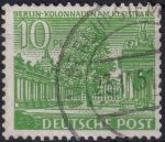 Obrázek k výrobku 49132 - 1949, Berlín, 047I, Výplatní známka: Berlínské stavby (I): Kolonáda v Schönebergu ⊙
