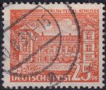Obrázek k výrobku 49135 - 1949, Berlín, 044, Výplatní známka: Berlínské stavby (I): Zámek v Tegeleru ⊙