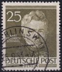 Obrázek k výrobku 49160 - 1952, Berlín, 095, Osobnosti z historie Berlína (I): Adolph von Menzel ⊙