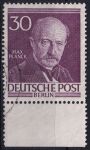 Obrázek k výrobku 49163 - 1953, Berlín, 099, Osobnosti z historie Berlína (I): Max Planck ⊙ o D