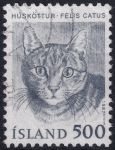 Obrázek k výrobku 49363 - 1982, Island, 0582, Výplatní známka: Domácí fauna - Felis catus ⊙