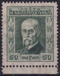 Obrázek k výrobku 49519 - 1923, ČSR I, 0176, Jubilejní - 5. výročí vzniku ČSR ✶✶