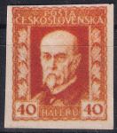 Obrázek k výrobku 49543 - 1925, ČSR I, 0187AP4, Výplatní známka: 75. narozeniny T. G. Masaryka (neotypie) ✶✶ zk