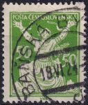 Obrázek k výrobku 49614 - 1922, ČSR I, 0156A, Výplatní známka: Osvobozená republika ⊙