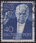 Obrázek k výrobku 49641 - 1954, Berlín, 124, 5. výročí úmrtí Richarda Strausse ⊙