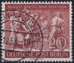 Obrázek k výrobku 49642 - 1954, Berlín, 124, 5. výročí úmrtí Richarda Strausse ⊙