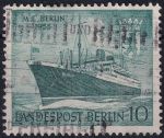 Obrázek k výrobku 49647 - 1955, Berlín, 126, Křest motorové lodi \"Berlin\" ⊙