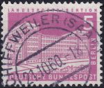 Obrázek k výrobku 49671 - 1957, Berlín, 140x, Výplatní známka: Berlínské pohledy na město (II) - Braniborská brána ⊙