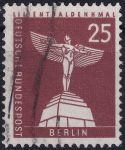 Obrázek k výrobku 49689 - 1956, Berlín, 147, Výplatní známka: Berlínské pohledy na město (II) - Lillenthalův památník, Lichterfelde ⊙