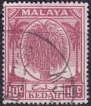 Obrázek k výrobku 49711 - 1950, Malajsko - Kedah, 064, Výplatní známka: Snop rýže ⊙
