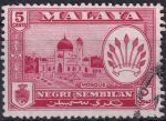 Obrázek k výrobku 49740 - 1962, Malajsko - Kelantan, 086, Výplatní známka: Sultán Tuanku Yahya Pedtra ibn al-marhum Sultan Ibrahim a zemské pohledy - Mešita ⊙