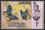 Obrázek k výrobku 49746 - 1971, Malajsko - Kelantan, 097, Výplatní známka: Motýli - Dellas ninus ✶