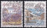 Obrázek k výrobku 49787 - 1983, Švýcarsko, 1264, Výplatní známka: Znamení zvěrokruhu a krajinky (III) - Panna ⊙