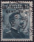 Obrázek k výrobku 49825 - 1911, Itálie, 0104, Výplatní známka: Král Viktor Emanuel III. ⊙