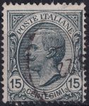 Obrázek k výrobku 49832 - 1917, Itálie, 0129, Výplatní známka: Král Viktor Emanuel III. ⊙