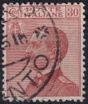 Obrázek k výrobku 49839 - 1917, Itálie, 0129, Výplatní známka: Král Viktor Emanuel III. ⊙