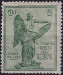 Obrázek k výrobku 49848 - 1921, Itálie, 0144/0147C, 3. výročí vítězství u Benátek ⊙
