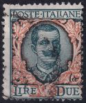 Obrázek k výrobku 49874 - 1923, Itálie, 0187, Výplatní známka: Král Viktor Emanuel III. ⊙