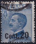 Obrázek k výrobku 49882 - 1925, Itálie, 0217, Výplatní známka: Král Viktor Emanuel III. ⊙