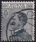 Obrázek k výrobku 49895 - 1925, Itálie, 0226, Výplatní známka: Král Viktor Emanuel III. ⊙