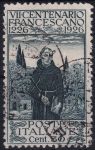 Obrázek k výrobku 49902 - 1926, Itálie, 0235A, 700. výročí úmrtí svatého Františka: Svatý František z Assisi ⊙
