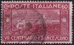 Obrázek k výrobku 49908 - 1926, Itálie, 0237, 700. výročí úmrtí svatého Františka: Františkánský v Assisi ⊙