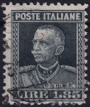 Obrázek k výrobku 49969 - 1927, Itálie, 0264A, Výplatní známka: Král Viktor Emanuel III. ⊙