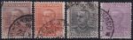 Obrázek k výrobku 49970 - 1926/1927, Itálie, 0244/0246, Výplatní známky: Král Viktor Emanuel III. ⊙