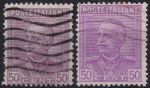 Obrázek k výrobku 49975 - 1928, Itálie, 0284p, Výplatní známka: Král Viktor Emanuel III. ⊙