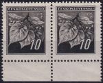 Obrázek k výrobku 49999 - 1945, ČSR II, 0372, Výplatní známka: Lipová ratolest ✶✶ ⊟ o P