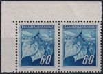 Obrázek k výrobku 50035 - 1945, ČSR II, 0375, Výplatní známka: Lipová ratolest ✶✶ ⊟ o H