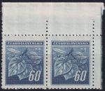 Obrázek k výrobku 50048 - 1945, ČSR II, 0376, Výplatní známka: Lipová ratolest ✶✶ ⊟ L H